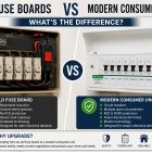 What Is the Difference Between Old Fuse Boards and Modern Consumer Units?