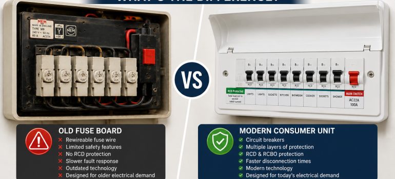 What Is the Difference Between Old Fuse Boards and Modern Consumer Units?